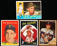 Four Baseball Cards