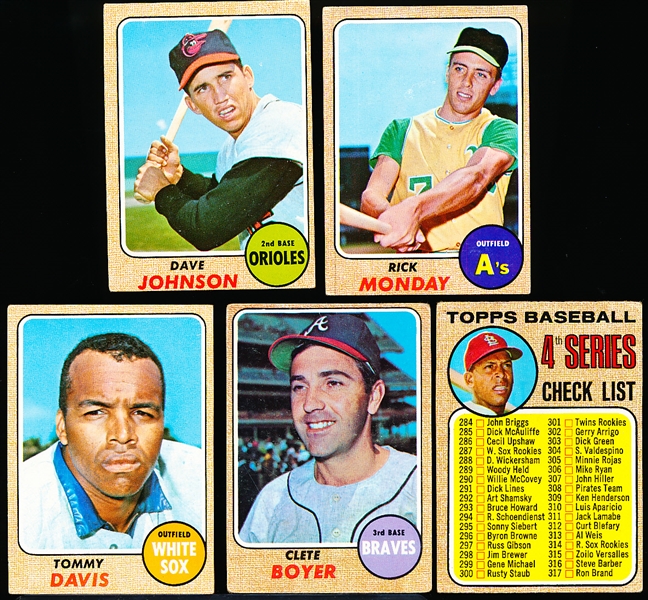 1968 Topps Bb- 70 Asst