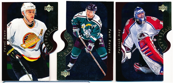 Lot Detail - 1996-97 Upper Deck Hockey- “Superstars Showdown” Set Of 60