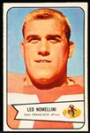 1954 Bowman Football- #76 Leo Nomellini, 49ers