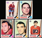 1969-70 Topps Hockey- 5 Diff