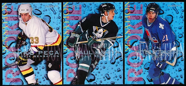 1994-95 Fleer Hockey- “Rookie Sensations”- 9 of 10