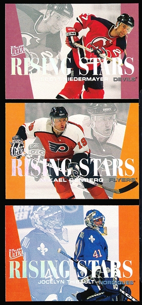 1995-96 Ultra Hockey- Rising Stars Inserts- Set of 10