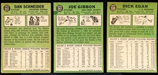 1967 Topps Bb Hi#’s- 3 Diff