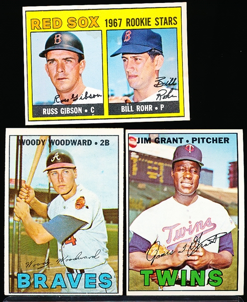 1967 Topps Bb Hi#’s- 3 Diff