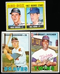 1967 Topps Bb Hi#’s- 3 Diff