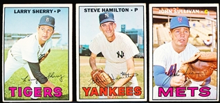 1967 Topps Bb Hi#’s- 3 Diff