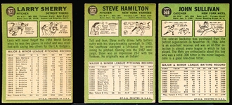 1967 Topps Bb Hi#’s- 3 Diff