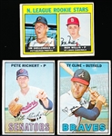1967 Topps Bb Hi#’s- 3 Diff