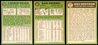 1967 Topps Bb Hi#’s- 3 Diff