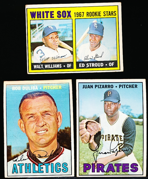 1967 Topps Bb Hi#’s- 3 Diff