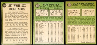 1967 Topps Bb Hi#’s- 3 Diff