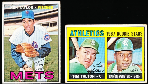 1967 Topps Bb Hi#’s- 2 Diff