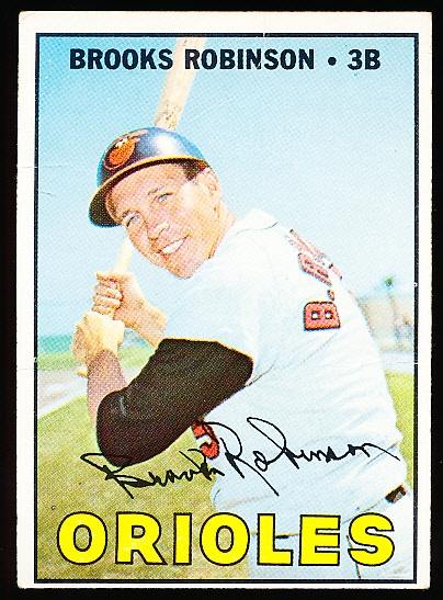 1967 Topps Bb Hi#- #600 Brooks Robinson, Orioles