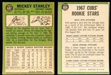 1967 Topps Bb- 2 Diff Hi#’s