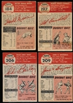 1953 Topps Bb- 4 Diff