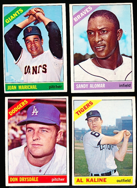 1966 Topps Bb- 4 Diff