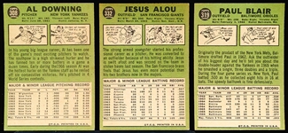 1967 Topps Baseball- 25 Diff