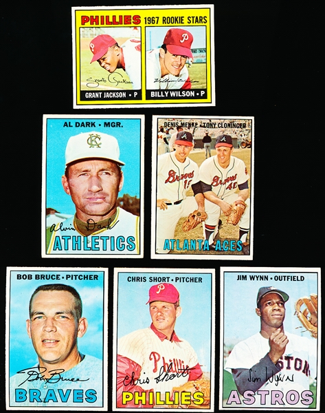1967 Topps Baseball- 6 Diff