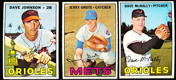 1967 Topps Baseball- 25 Diff