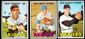 1967 Topps Baseball- 25 Diff