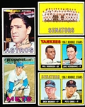 1967 Topps Baseball- 5 Diff