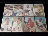 1967 Topps Bb Posters- 8 Diff