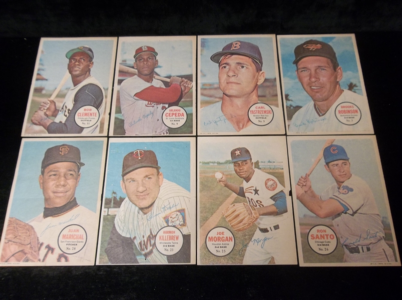 1967 Topps Bb Posters- 22 Diff