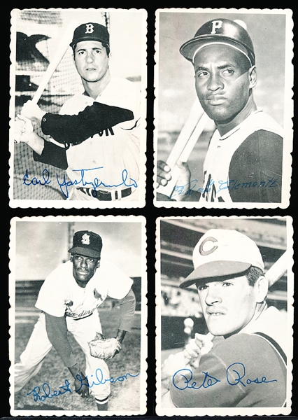 1969 Topps Baseball Deckle Edge- Complete Set of 35- with Variations