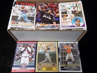 Baseball Star Card Lot- 350 Assorted Stars- 1980’s thru 2000’s