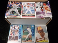 Baseball Star Card Lot- 350 Assorted Stars- 1980’s thru 2000’s