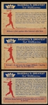 1959 Fleer Ted Williams Bb- 3 Diff