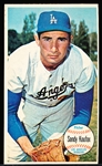 1964 Topps Baseball Giants- #3 Sandy Koufax, Dodgers- SP