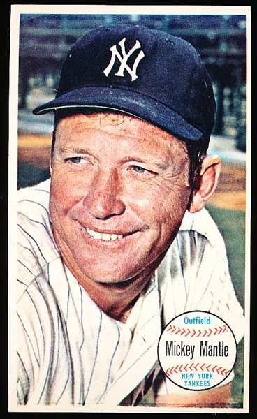 1964 Topps Baseball Giants- #25 Mickey Mantle, Yankees