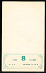 1965 Topps Bb Embossed- #8 Sandy Koufax, Dodgers