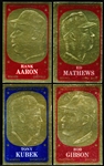 1965 Topps Bb Embossed- 4 Diff