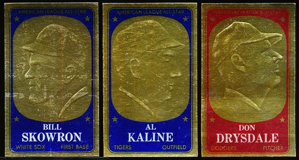 1965 Topps Bb Embossed- 20 Diff