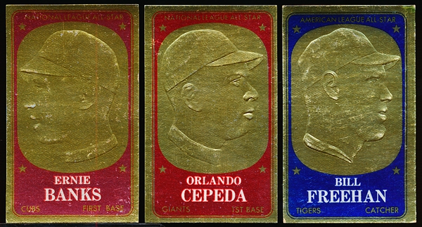 1965 Topps Bb Embossed- 21 Diff