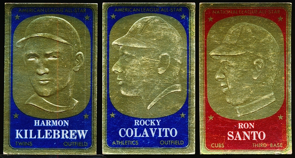 1965 Topps Bb Embossed- 23 Diff