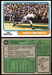 1974 Topps Bb- #80 Tom Seaver, Mets- 25 Cards