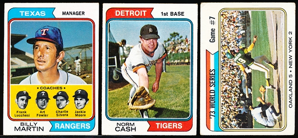 1974 Topps Bb- 85 Diff