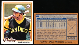 1978 Topps Bb- #530 Dave Winfield, Padres- 40 Cards