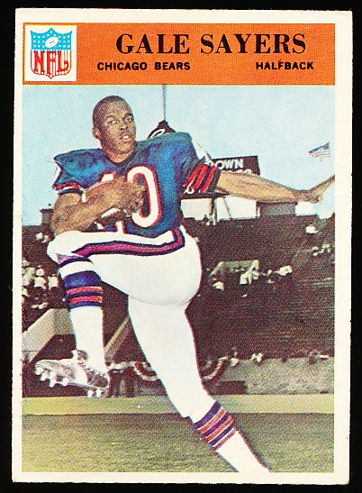 1966 Philly Football- #38 Gale Sayers RC