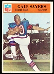 1966 Philly Football- #38 Gale Sayers RC