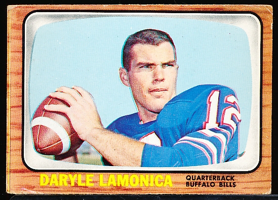 1966 Topps Fb- #27 Daryle Lamonica, Bills