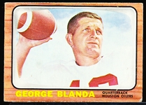 1966 Topps Fb- #48 George Blanda, Oilers