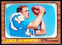 1966 Topps Fb- #119 Lance Alworth, Chargers