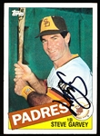 Autographed 1985 Topps Bsbl. #450 Steve Garvey, Padres