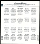 2000 USPS Legends of Baseball $0.33 Stamps- 1 Complete Set of 20 Diff. Players