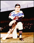 Autographed Rocky Colavito Cleveland Indians MLB Color 8” x 10” Photo